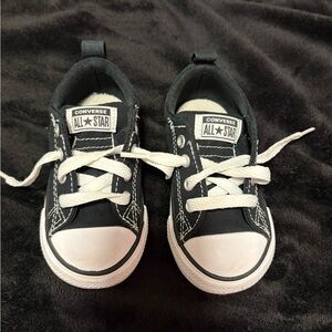 Converse Black and White Sneakers TODDLER